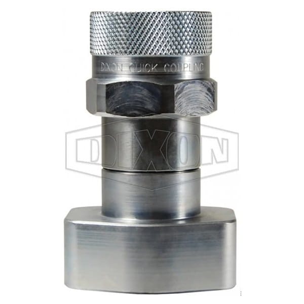 VEP Quick Disconnect Hydraulic Flange Pad Coupling, 1-1/4 in Nominal, Steel